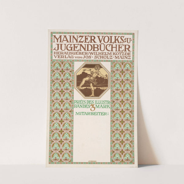 Mainzer Volks- und Jugendbücher (1907) by Johann Vincenz Cissarz