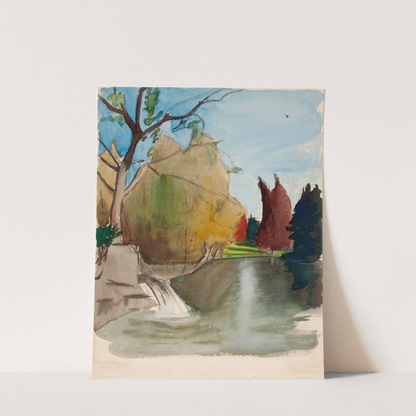 Maisema by Magnus Enckell