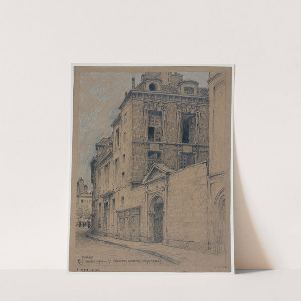 Maison, 7 rue des Grands-Augustins by Ferdinand Boberg