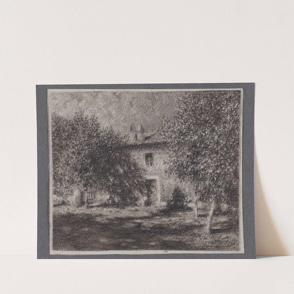 Maison à travers les arbres, dit aussi Maison à Piana (Corse) by Henry Brokman