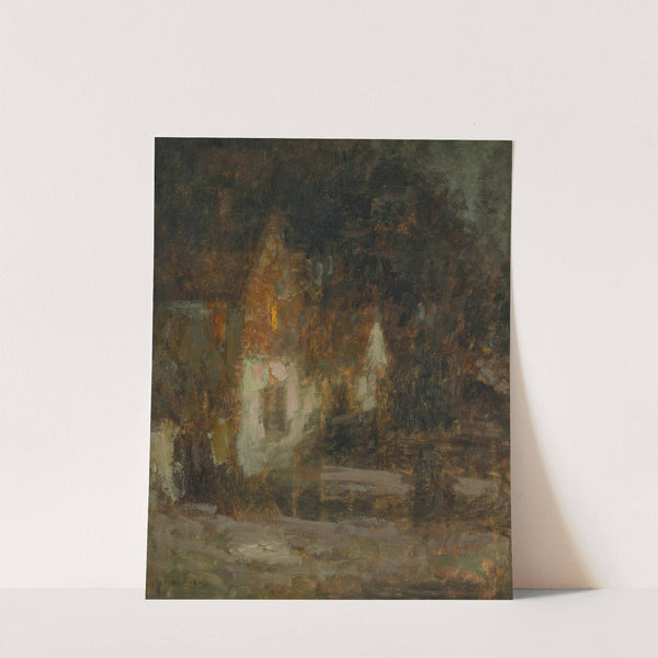 Maison au clair de lune (circa 1902) by Henri Le Sidaner