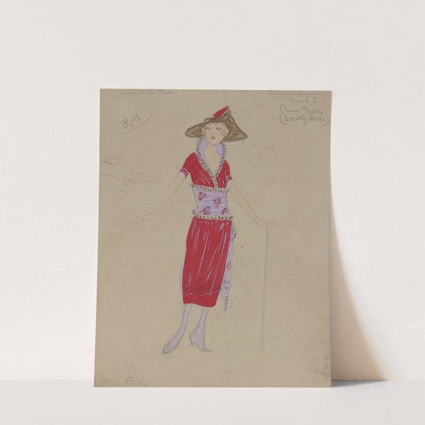 Maison Daguerre-Scene I-Onna Gallis (Dorothy Leeds) by Helen Marguerite O'Kane