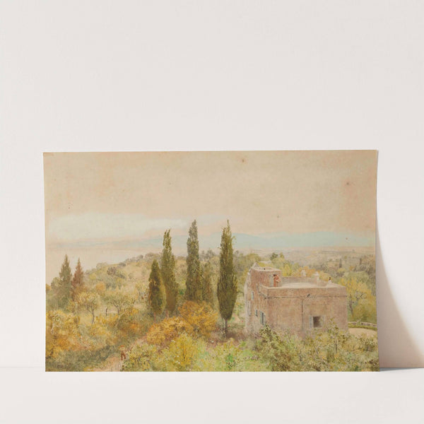 Maison De Campagne, Algiers (1875) by John William North