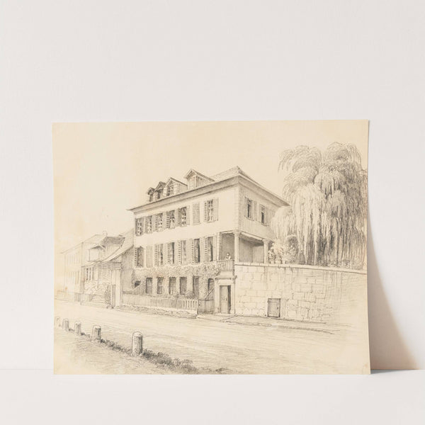 Maison de G. Lory Fils à l’Altenberg (Berne) by Gabriel Lory the Younger