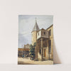 Maison dite de Saint-Louis et hangar. (1837) by Auguste-Sébastien Bénard