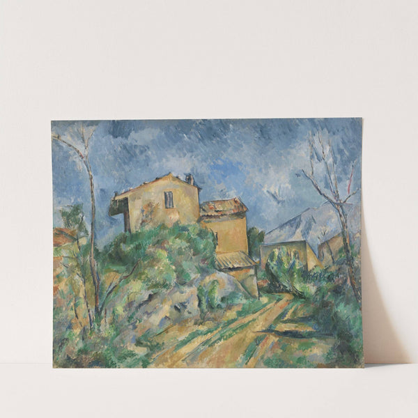 Maison Maria with a View of Château Noir (circa 1895) by Paul Cézanne