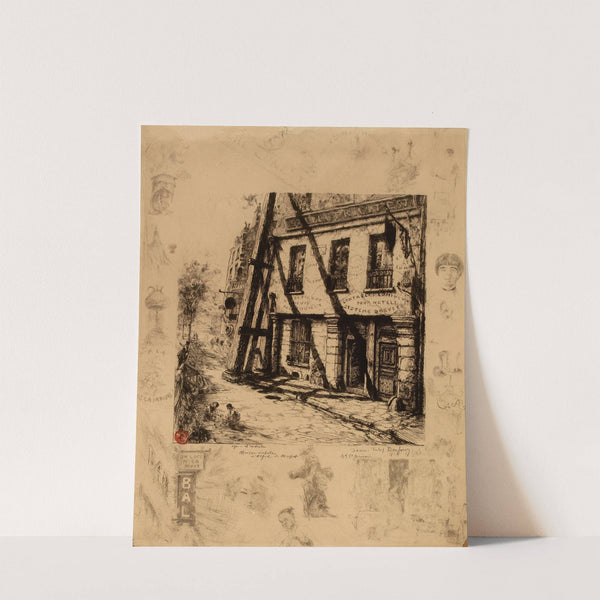 Maison natale de Musset by Jean-Jules Dufour