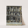 Maison occupée par Victor Hugo sur la Grand' Place à Bruxelles en 1851 et 1852 by Georges Dufrénoy