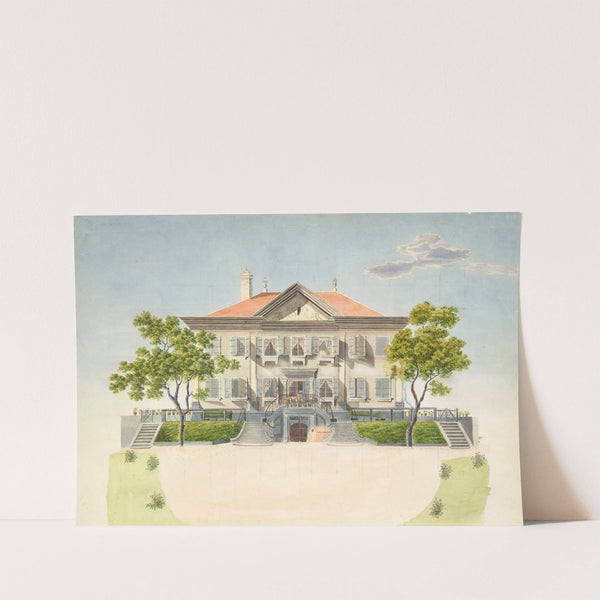 Maison patricienne fribourgeoise (1915-1945) by Gabriel Lory the Younger