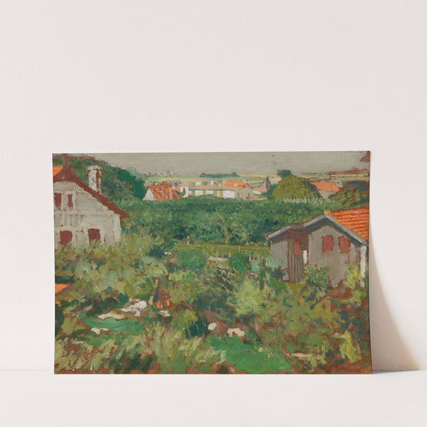 Maisonnettes dans un enclos (1909) by Édouard Vuillard