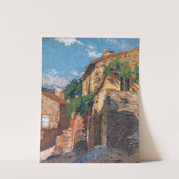 Maisons À Collioure by Henri Martin