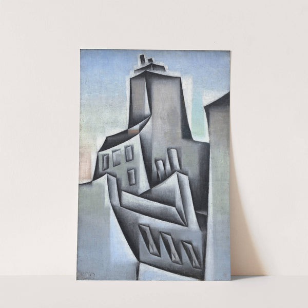 Maisons à Paris (Houses in Paris) by Juan Gris