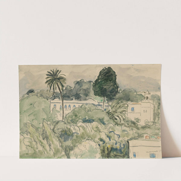 Maisons Arabes, Alger (1937) by Albert Marquet