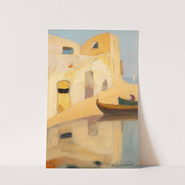 Maisons et bateaux by Michalis Oikonomou