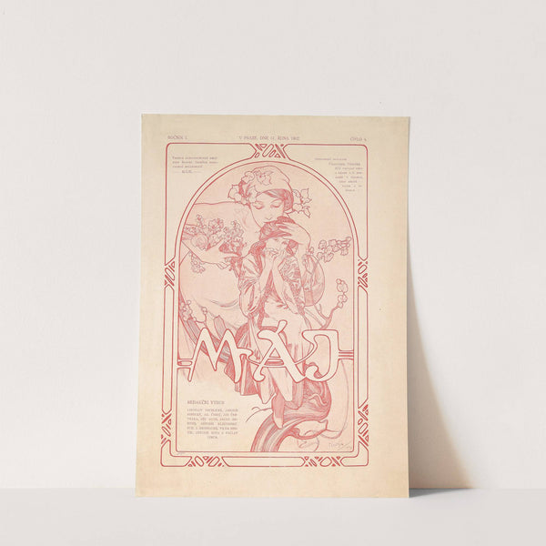 Máje (1902) by Alphonse Mucha