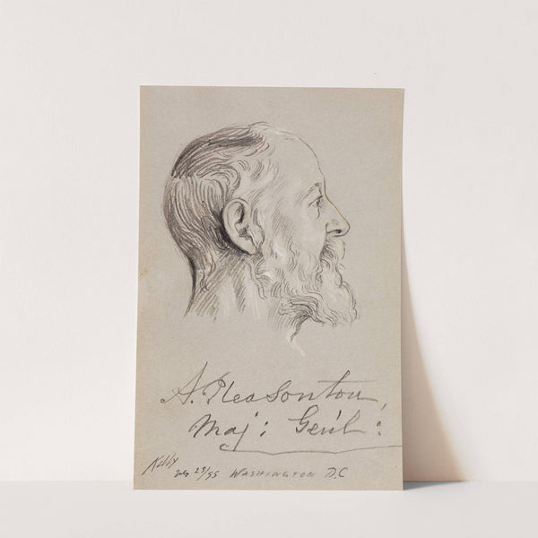 Major General Alfred Pleasonton by James Edward Kelly