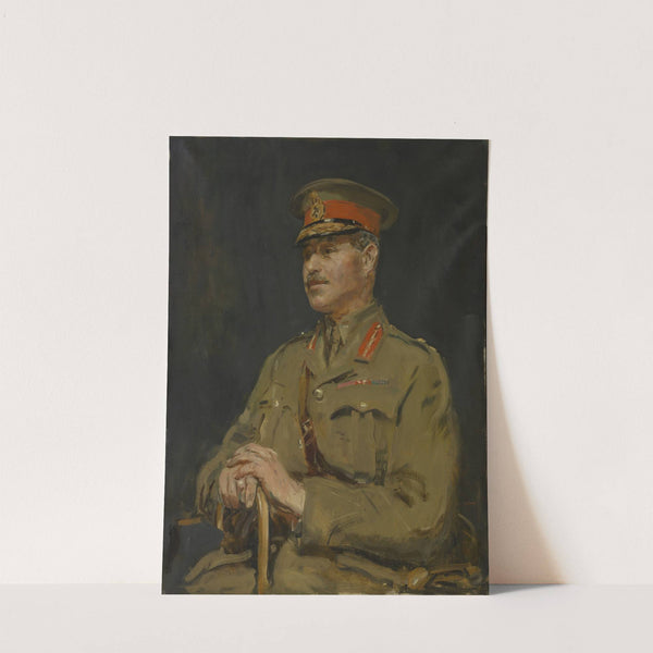 Major-general Sir David Mercer, Kcb, Adjutant-general, Royal Marine Forces, 1916-1920 (1918) by Ambrose McEvoy