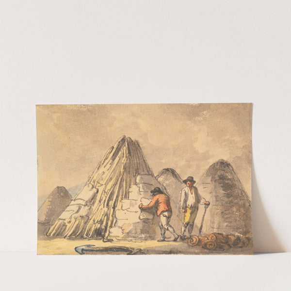 Making into Charcoal by Julius Caesar Ibbetson