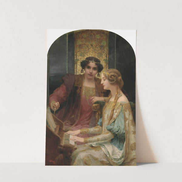 Making Music (1848) by Alois Hans Schram