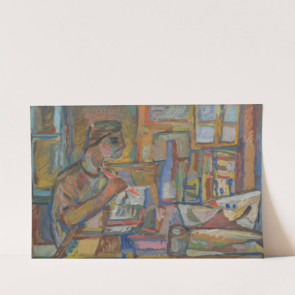 Malarz w pracowni by Sasza Blonder