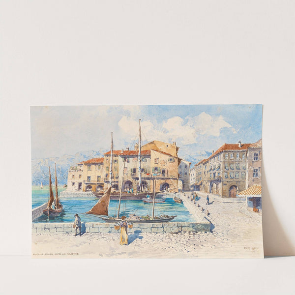 Malcesine near Gardasee by Fritz Lach