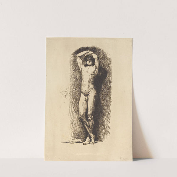 Male Academy by François-Nicolas Chifflart