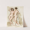 Male and Female Nude (1984) by Carl Newman