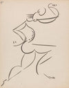 Male Dancing Figure, in Profile