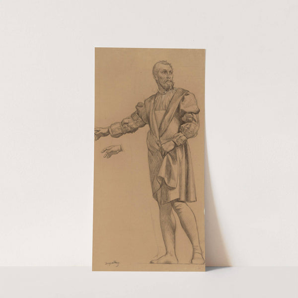 Male figure (1878-1900) by Joseph Blanc