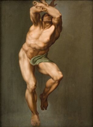Male Figure. After Michelangelo’s ‘Last Judgement’ in the Sistine Chapel (1774)