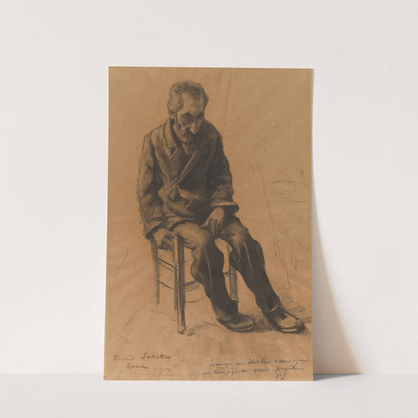 Male Figure (1902) by Fernand Sabatté