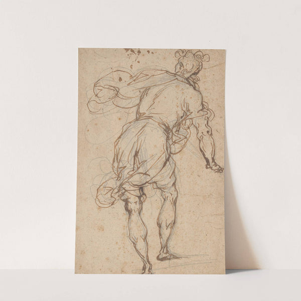 Male Figure Seen from Behind by Alessandro Maganza