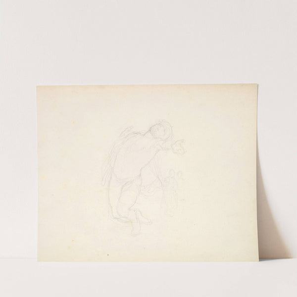 Male Figure Study (ca. 1849) by Frederic Leighton