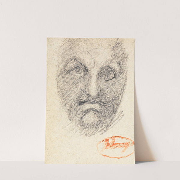 Male Head by George Romney