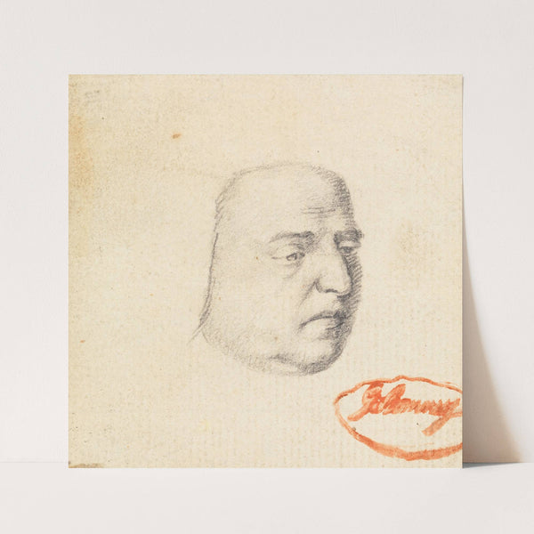 Male Head by George Romney