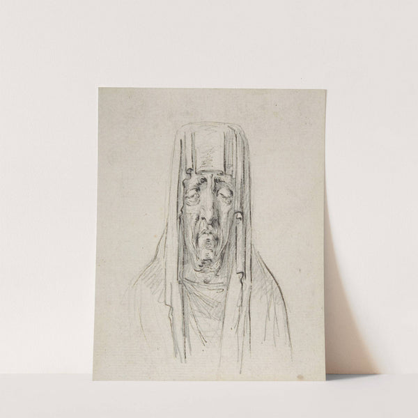 Male Head in a Hood by Vivant Denon