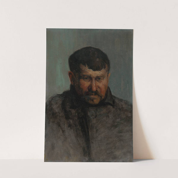 Male head study (1930–1935) by Ľudovít Čordák