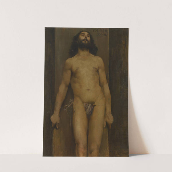 Male Nude (1886) by Lovis Corinth