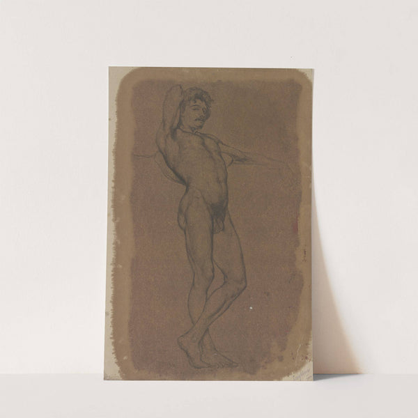 Male nude by Frederic Leighton