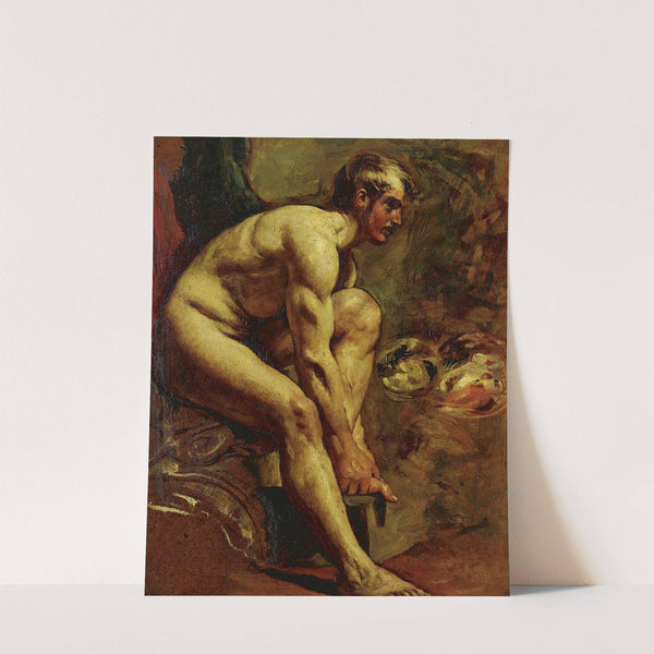 Male Nude by William Etty