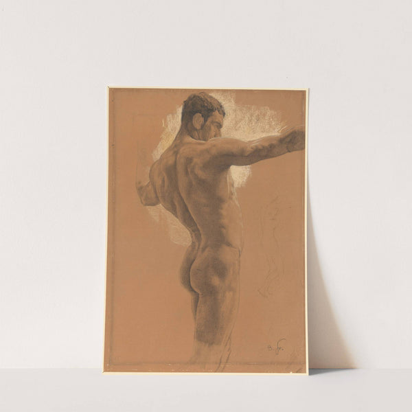 Male nude (1896) by Otto Greiner