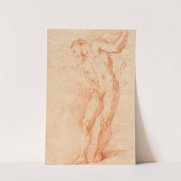 Male Nude by Giovanni Antonio Guardi