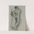 Male nude from behind by Louis Eysen