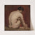 Male Nude, Kneeling, from the Back by William Etty