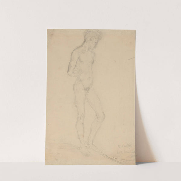 Male Nude Model (1912) by Wilhelm Lehmbruck