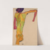 Male Nude, Propping Himself Up (1910) by Egon Schiele