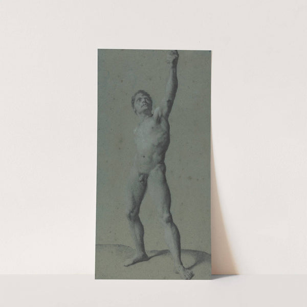 Male Nude Study by Pierre-Paul Prud'hon