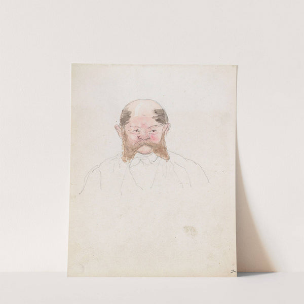 Male portrait (between 1865 and 1872) by Adolph Tidemand