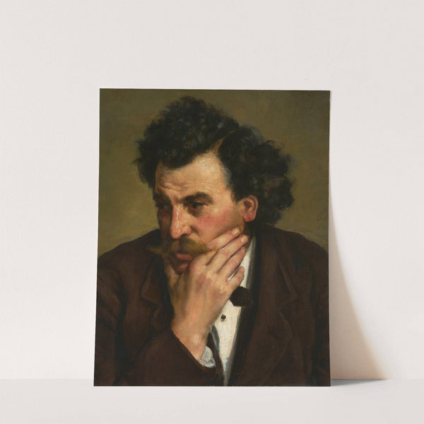 Male Portrait by Ernst Hänßler