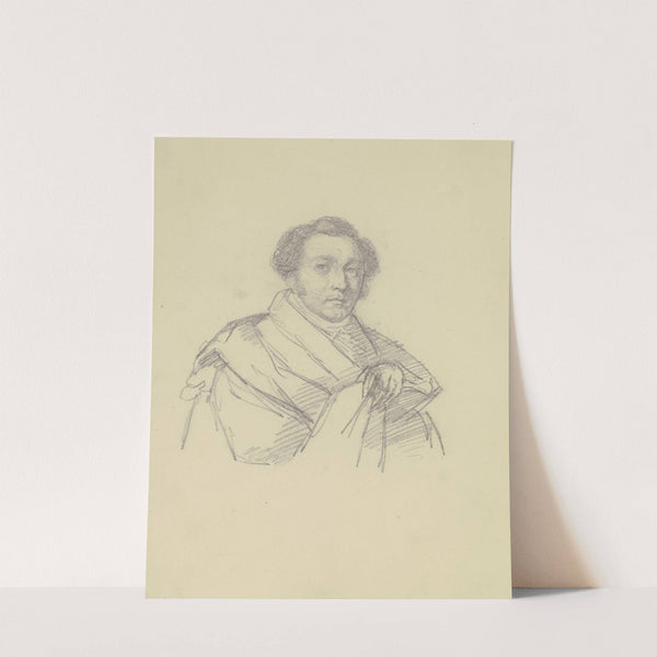 Male portrait. by Eugen Eduard Schäffer